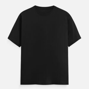 Black Regular Fit T-shirt | Basic