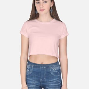 Light Pink Crop Top